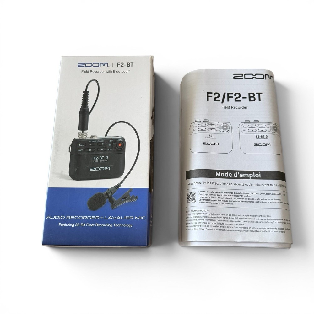 Zoom F2-BT Bluetooth Field Recorder