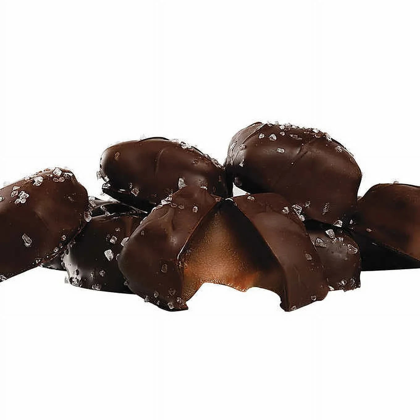 2 X Sanders Dark Chocolate Sea Salt Caramels 36 oz