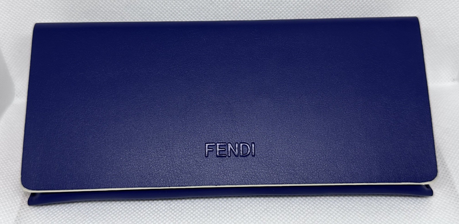 New FENDI Purple Authentic Eyeglass Sunglasses Case W/Cloth OBO