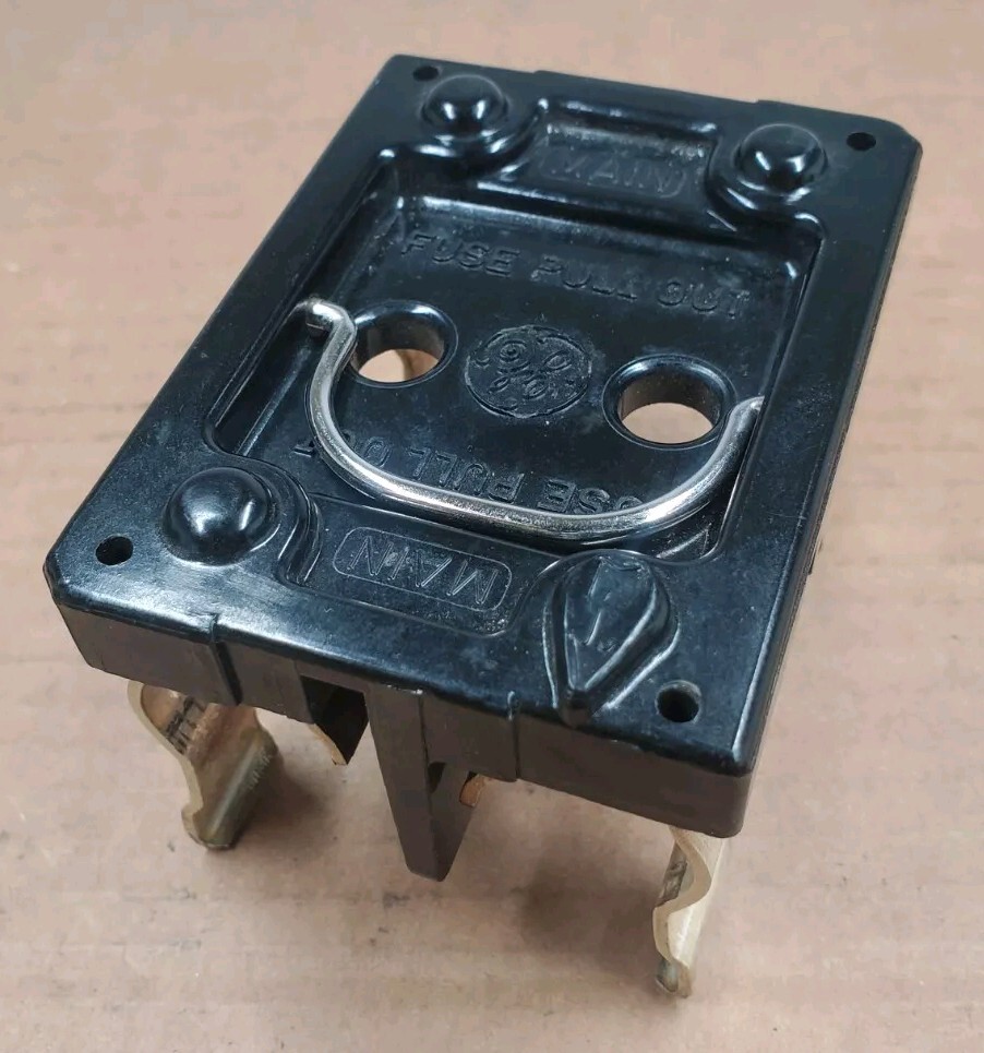 GE 455C116 MAIN FUSE PULLOUT FUSE HOLDER 240VOLT