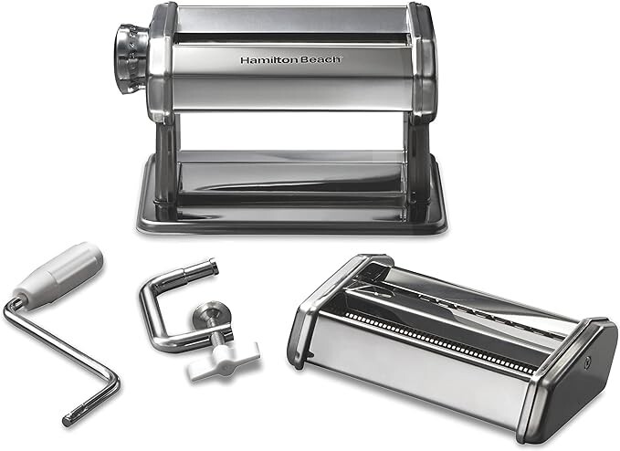 Hamilton Beach Pasta Maker Machine with 7 Adjustable Thickness Settings (86655)
