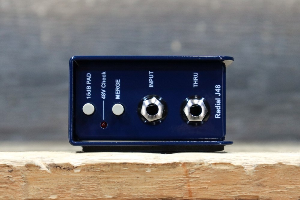 Radial Engineering J48 Single-Channel 48V Phantom Powered Active Direct Box