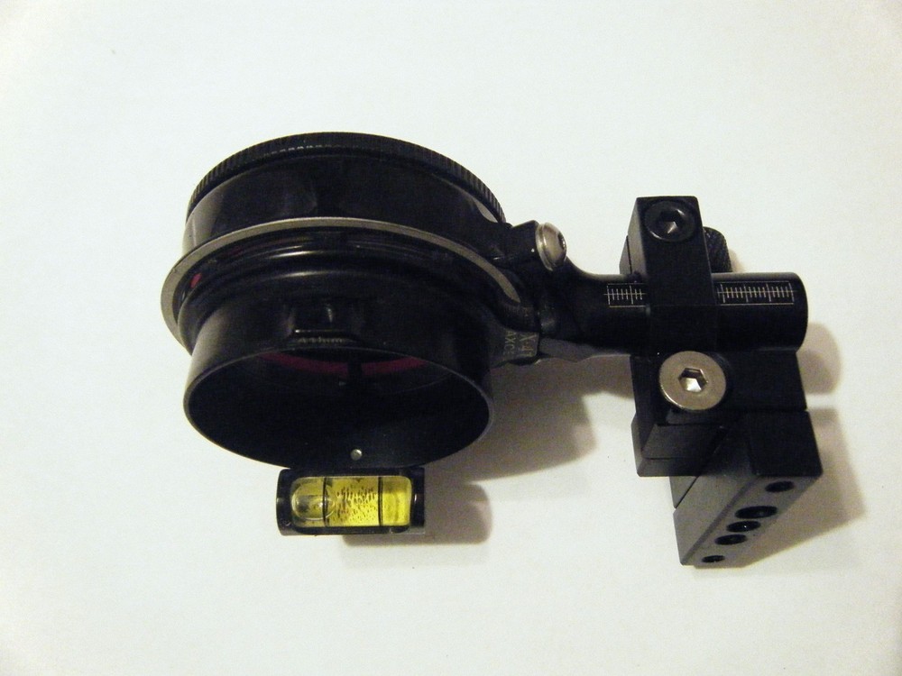 DAVIS Adapter to mount Axcel scope (SCOPE IS FOR PICTURE ONLY!)-BLACK