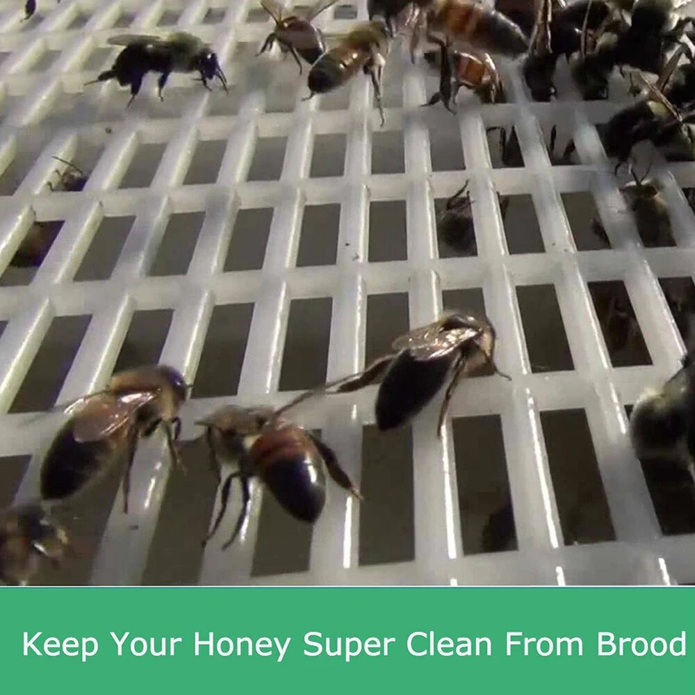 3Pcs 10 Frame Queen Bee Excluder Trapping Net Grid Separate Queen Bees Board