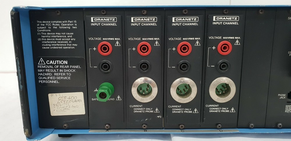 DRANETZ BMI 658 Power Quality Analyzer, 658-400