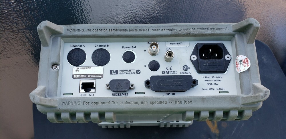 HP Agilent EPM E4418B Power Meter Hewlett Packard