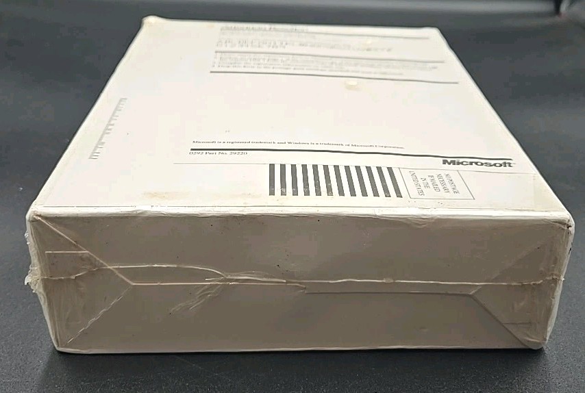 Microsoft Windows Version 3.1 Upgrade Edition Windows 3.0 Or 2.X Users NEW NOS