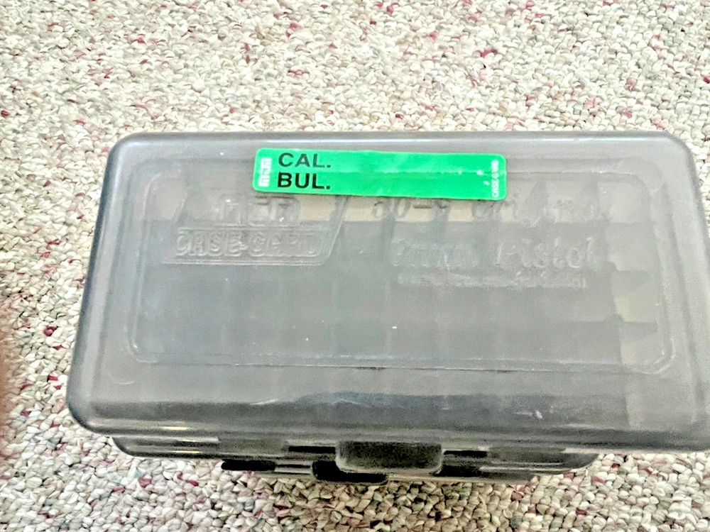 MTM plastic ammo boxes 50 rd 9mm 4pcs