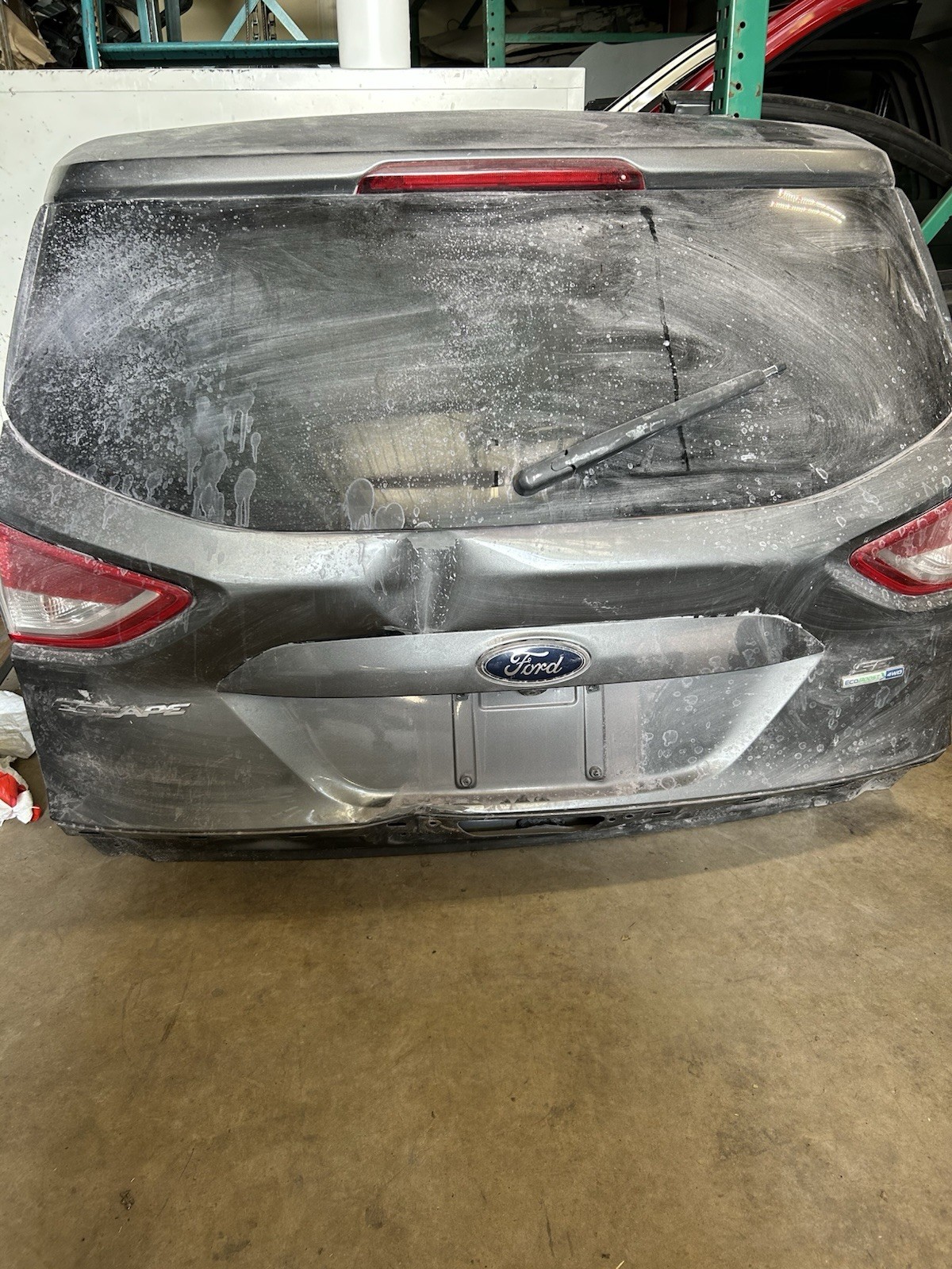 2013 - 2016 Ford Escape Trunk Decklid Rear View Camera Manual Lift Gray J7