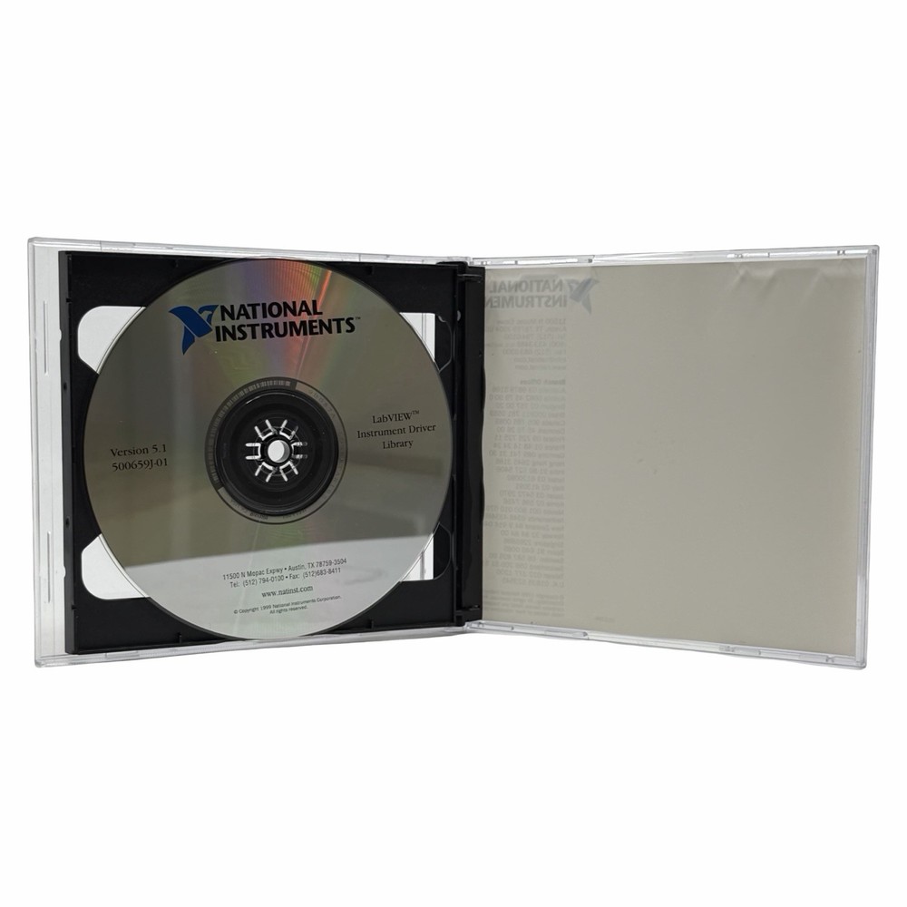 National Instruments LabVIEW Development System for Power Macintosh Version 5.1