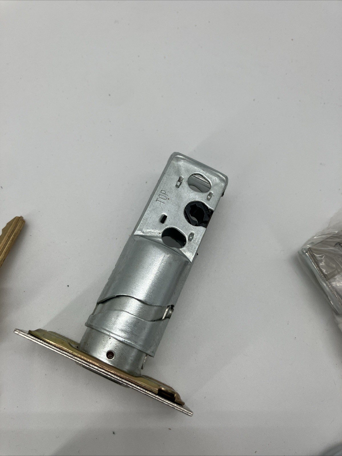 Schlage Satin Chrome Light Commercial Double Cylinder Deadbolt Keyed Both Sides