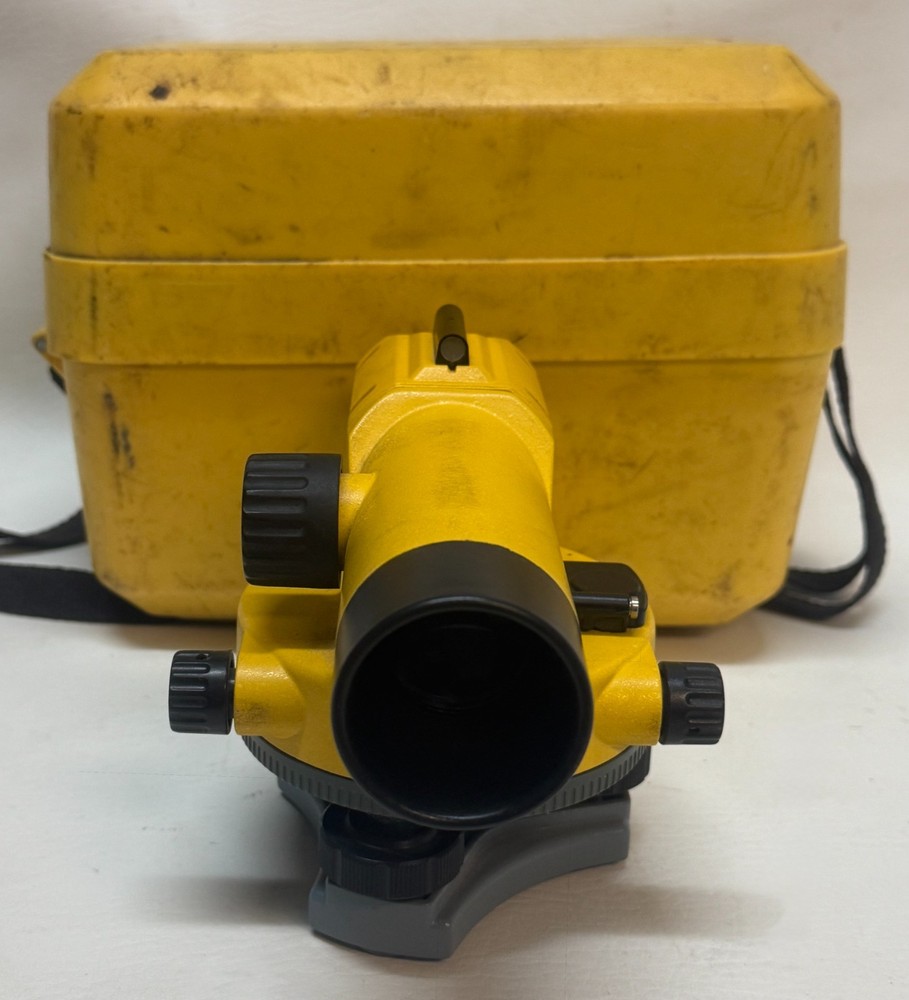 Spectra Precision AL24M Auto Level with Magnetic Dampened Compensator & Case