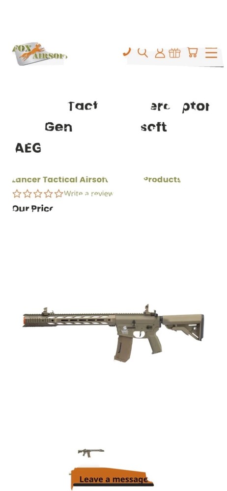 Airsoft gun