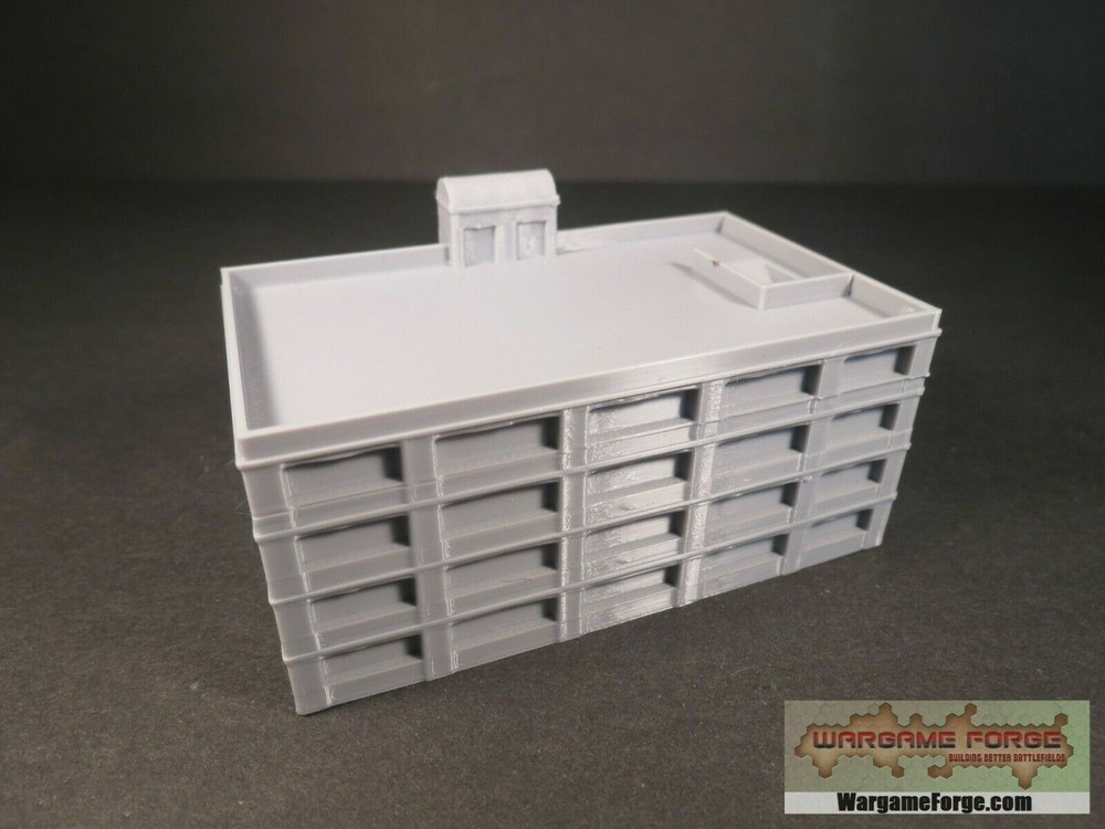 Modern Parking Garage - Tabletop Wargame Terrain Battletech Warhammer