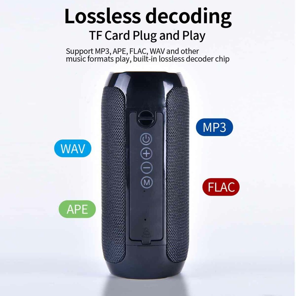 Portable Wireless Bluetooth Speaker,Battery Capacity 1200mAh Power Bank Function