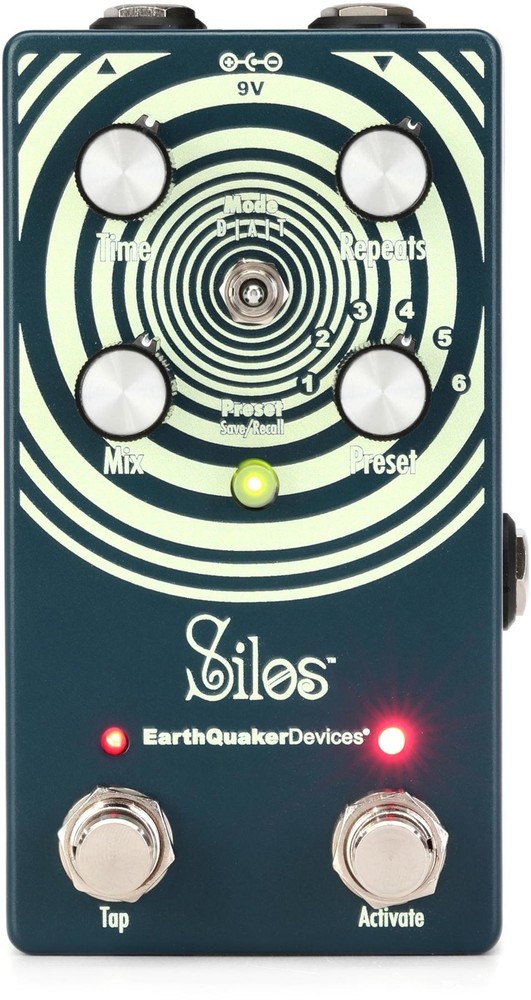 EarthQuaker Devices Silos Multi-generational Time Reflection Delay Pedal