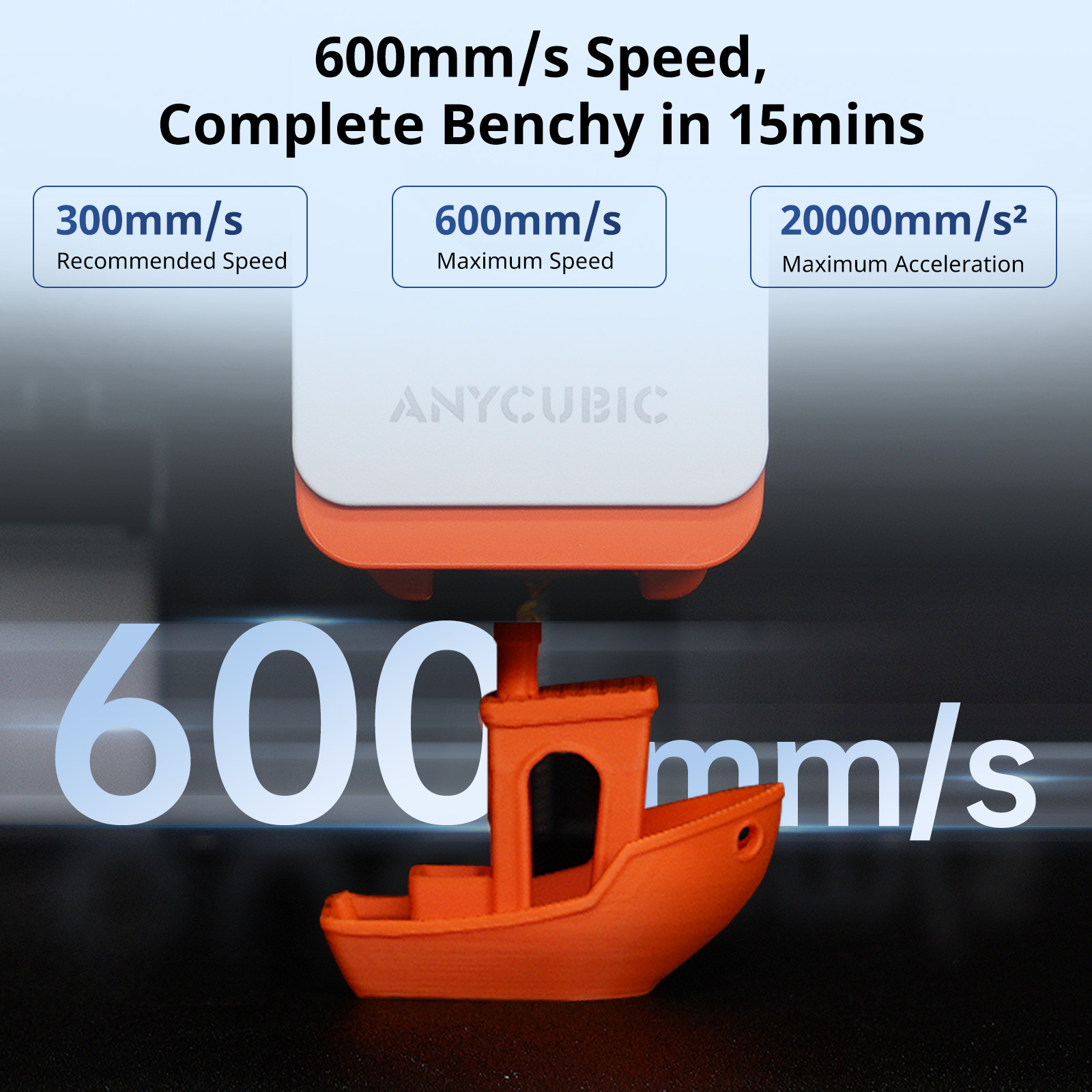 【Refurbished 90%】ANYCUBIC Kobra S1 Combo FDM 3D Printer CoreXY Multi-color Print