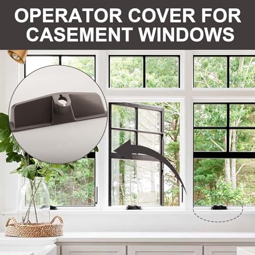 Operator Cover for Entrygard Window Operators, 5-7/32" Length, 1-1/8" Height