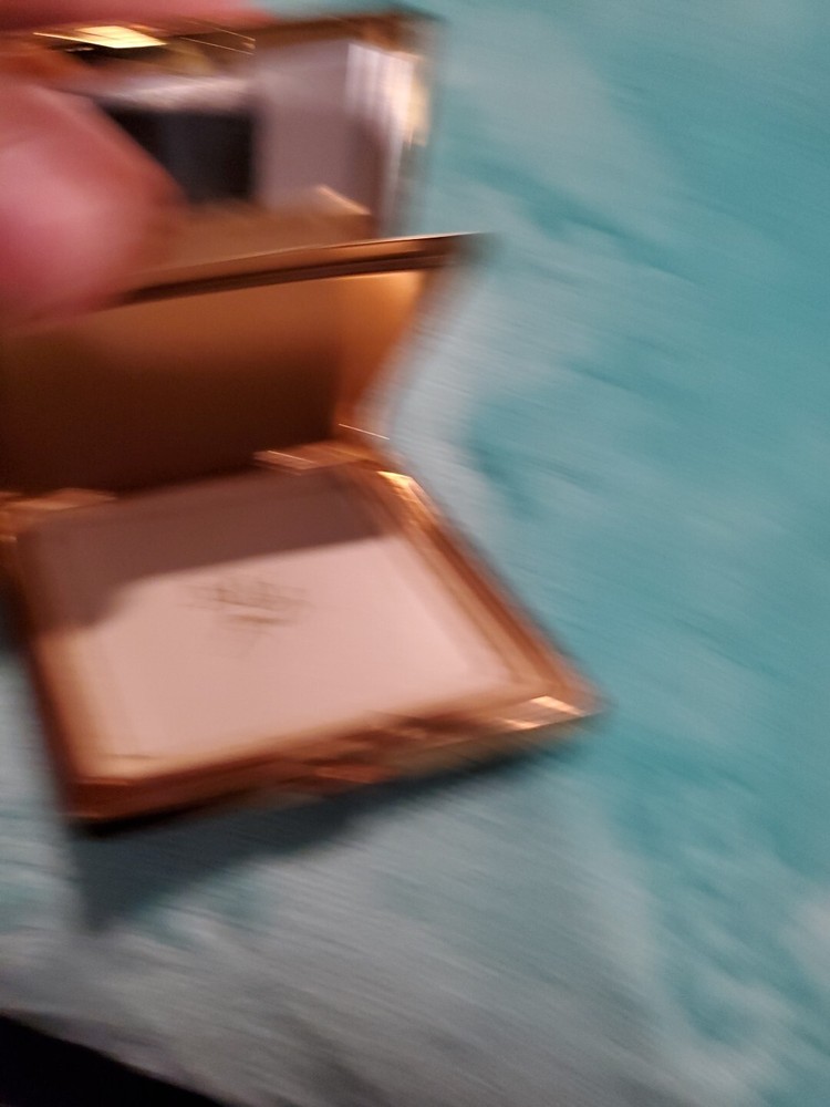 Vintage K&K Diamond Shaped Powder Box