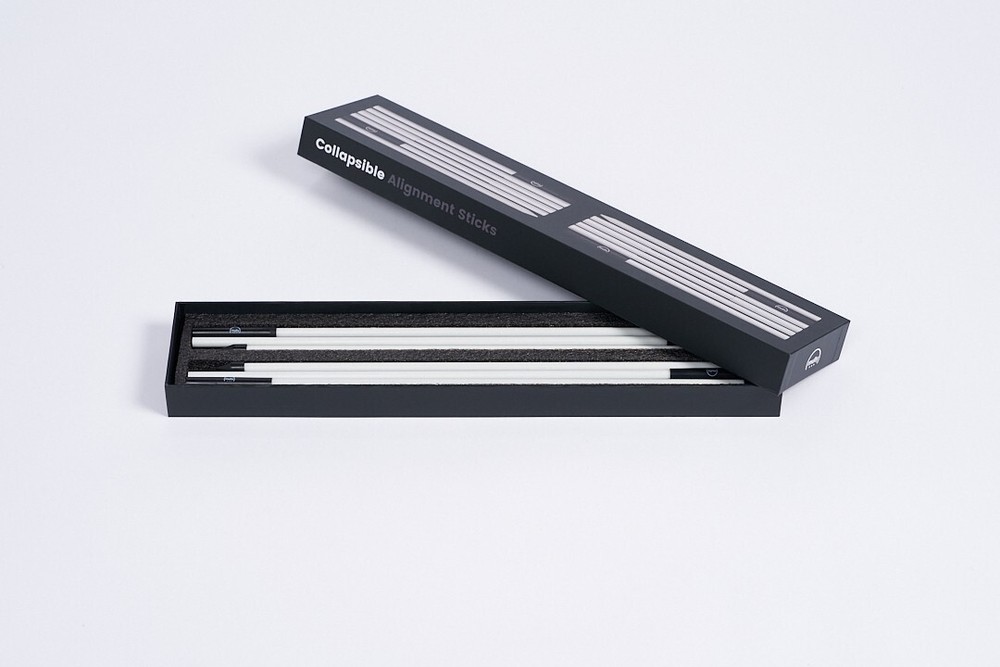 Mully Golf Collapsible Aignment Sticks - 2 Pack