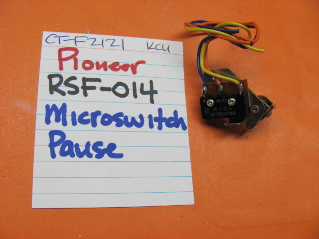 📈PIONEER RSF-014 MICROSWITCH PAUSE CT-F2121 CASSETTE DECK