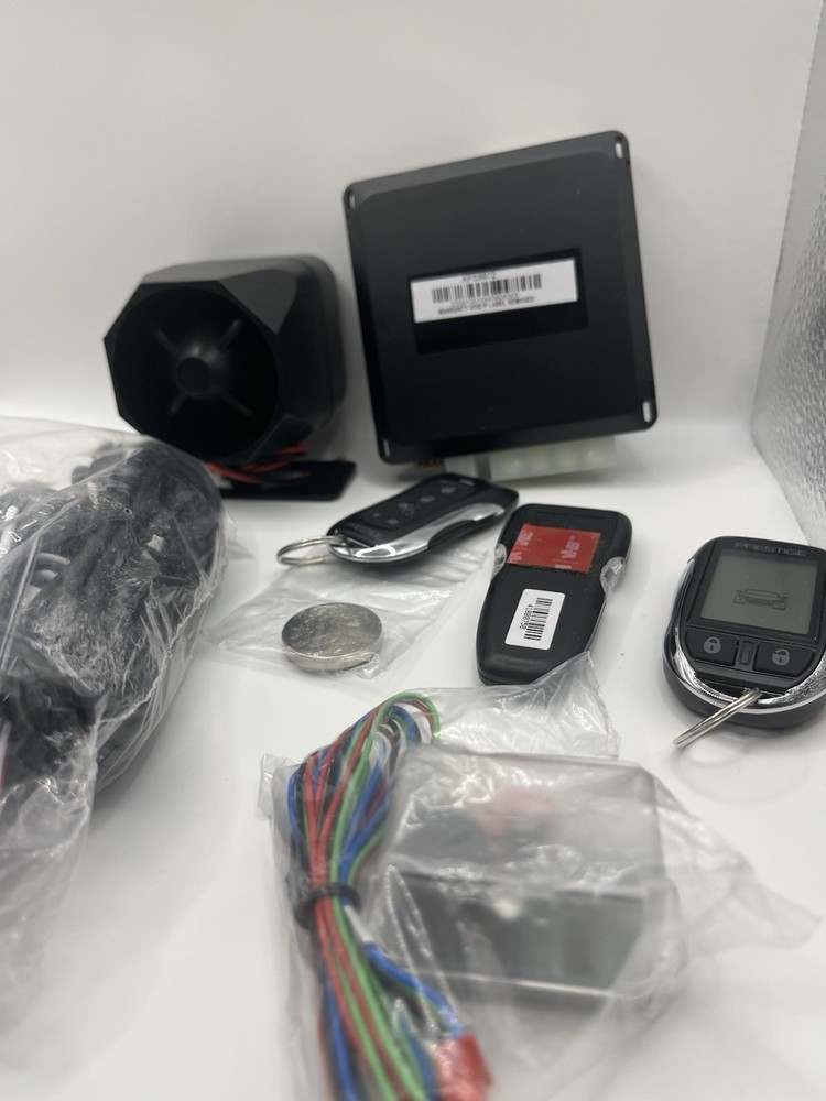 PRESTIGE APS997Z 2-Way 1-Mile LCD Remote Start and Security System Flashlogic