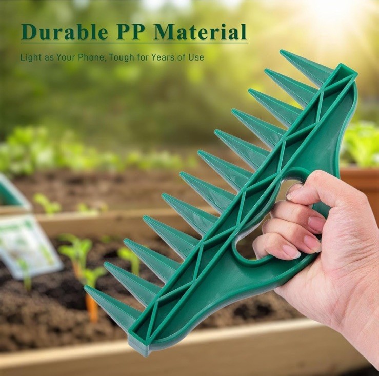 Garden Seeder Planter Adjustable Puncher Soil Digger Planter Sowing Seeder Tools