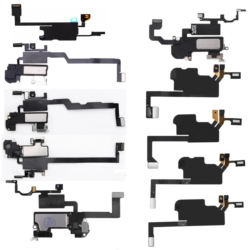 Ear Speaker Earpiece Proximity Sensor Flex Cable For iPhone X 12 14 Mini Pro Max