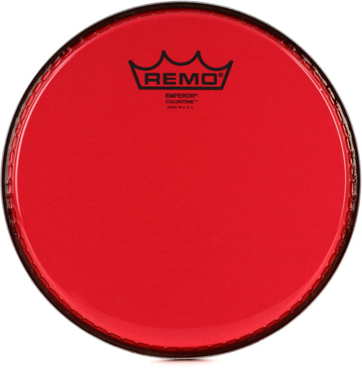 Remo Emperor Colortone Drumhead - 8" - Red