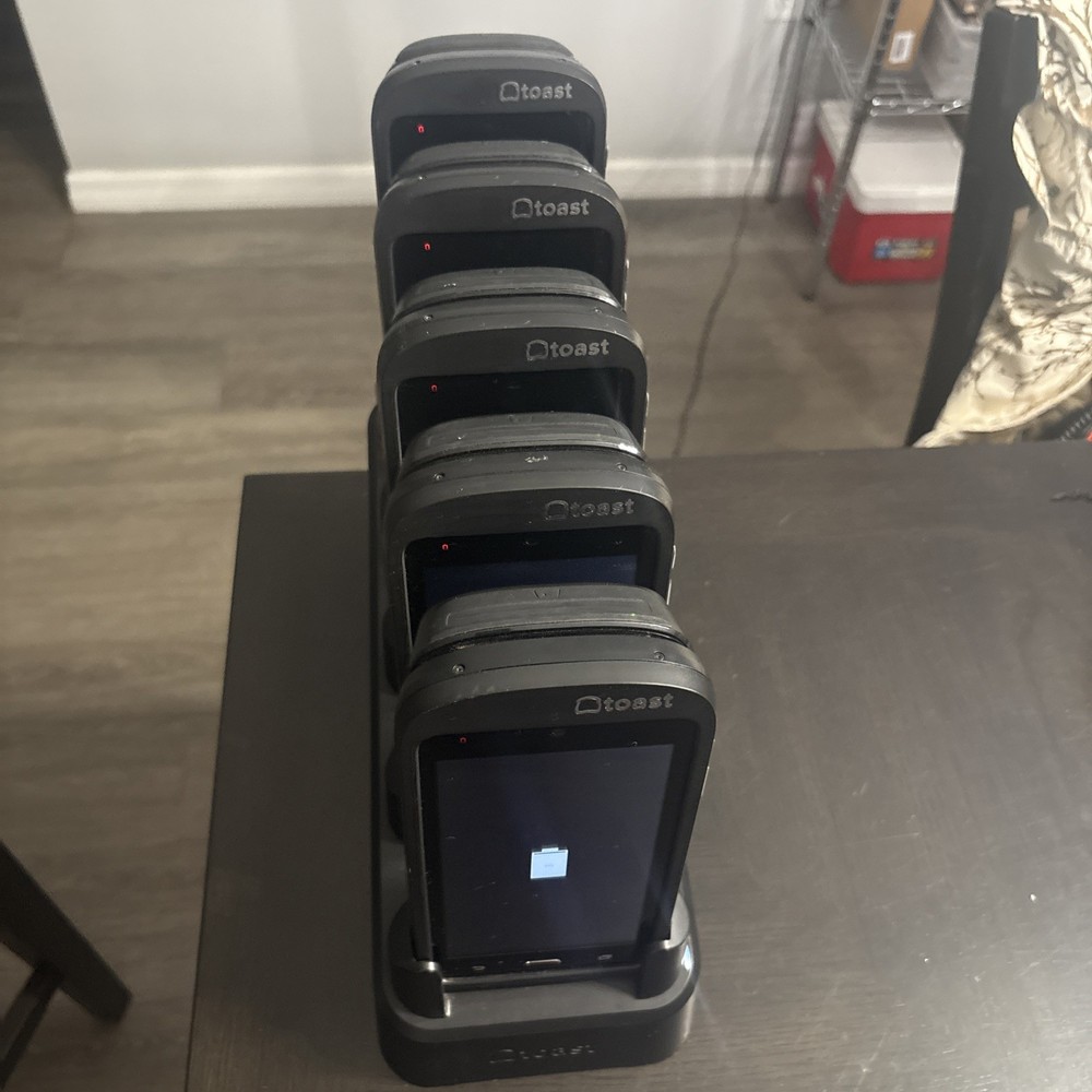 Toast POS Handheld, 5 devices, With Charging Dock