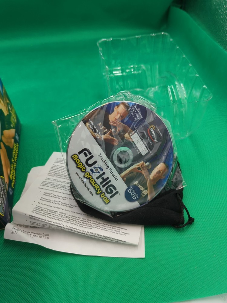 Fushigi Magic Gravity Ball, DvD & Bag.