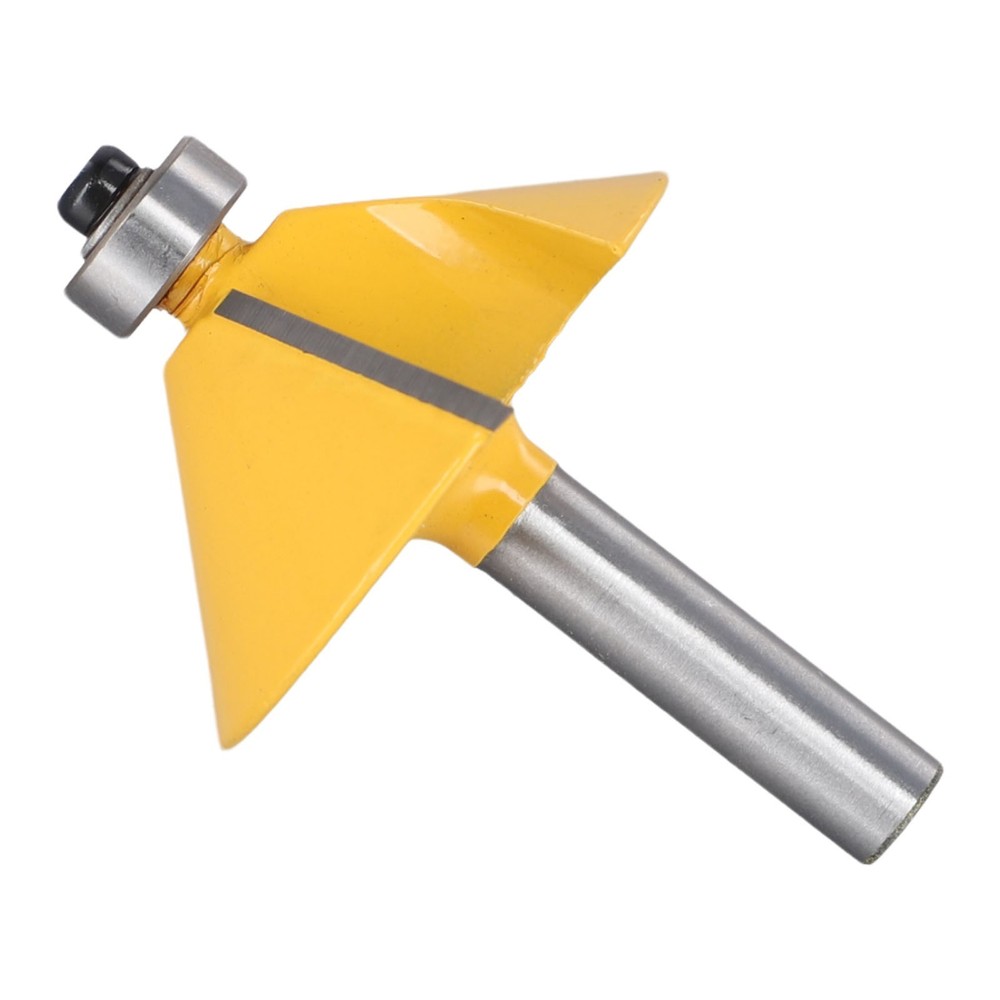 End Mill Edging Router Bits Carbide Tipped Chamfer & Bevel Cutting Tools