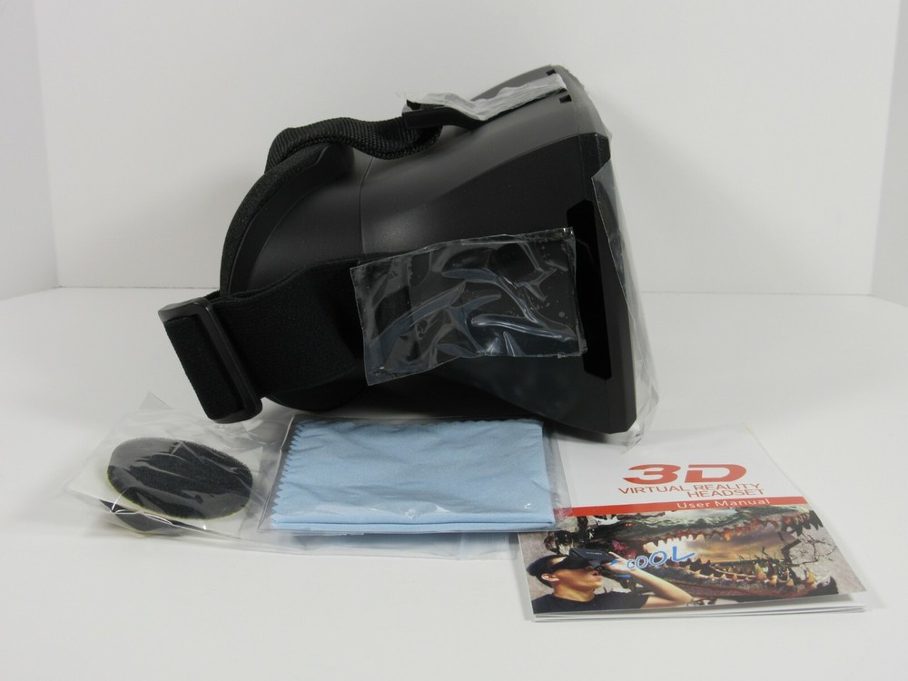 Destek Vone 3D VR Virtual Reality Headset Glasses NIB Model V1