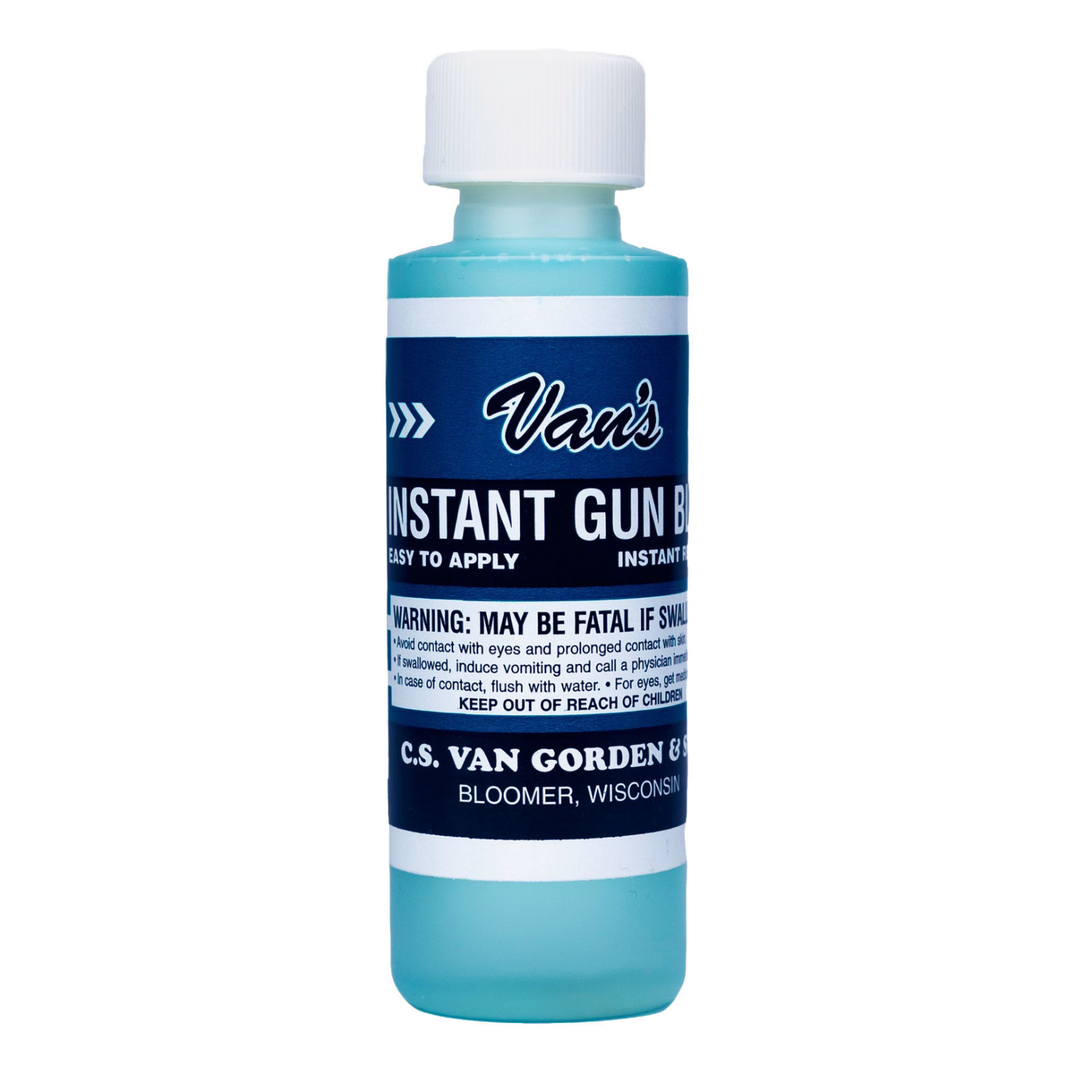 Van's Instant Gun Blue - 4oz
