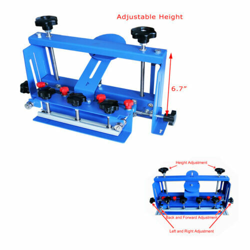 Precision Micro-registration Screen Printing Clamp Three-directions Micro Adjust