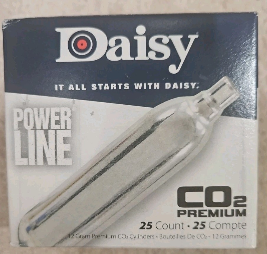 Daisy Power Line Co2 Premium 20 Count Missing 5 From Box