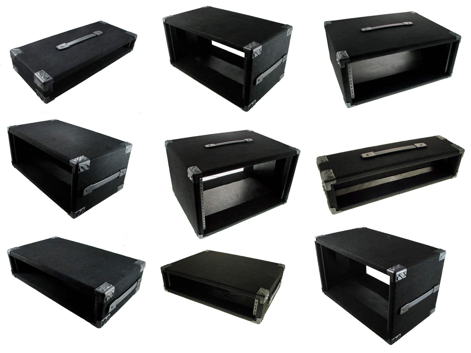 PROCRAFT Rack Case in Black Carpet Wrap - w/ Rack Screws Made in the USA