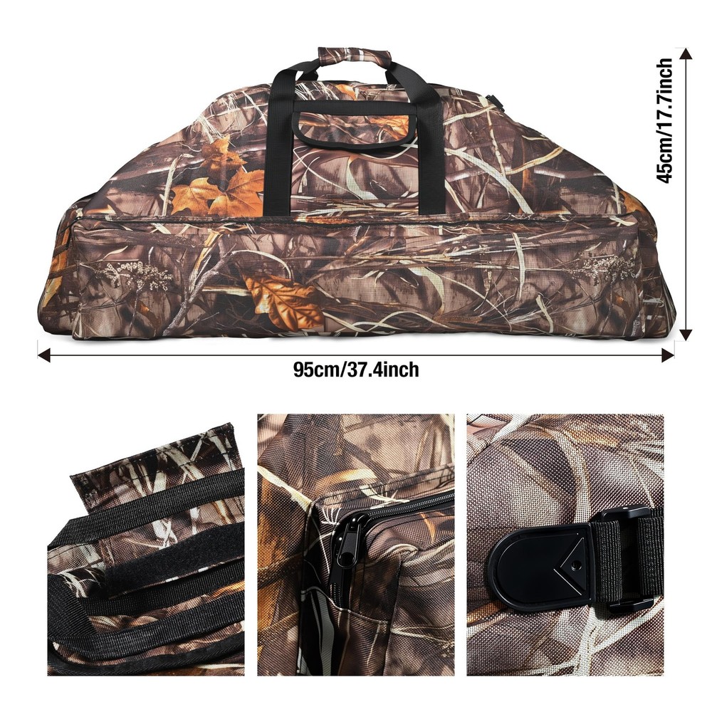 Compound Bow Case, 37.5 inch Soft Bow Case for Compound Bow Bag Holder Lightw...