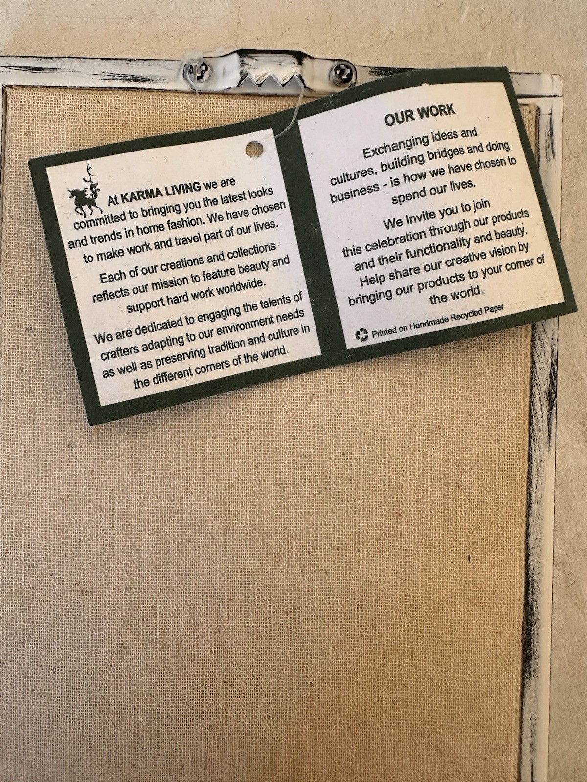 Vintage Rooster Fiber Art Framed