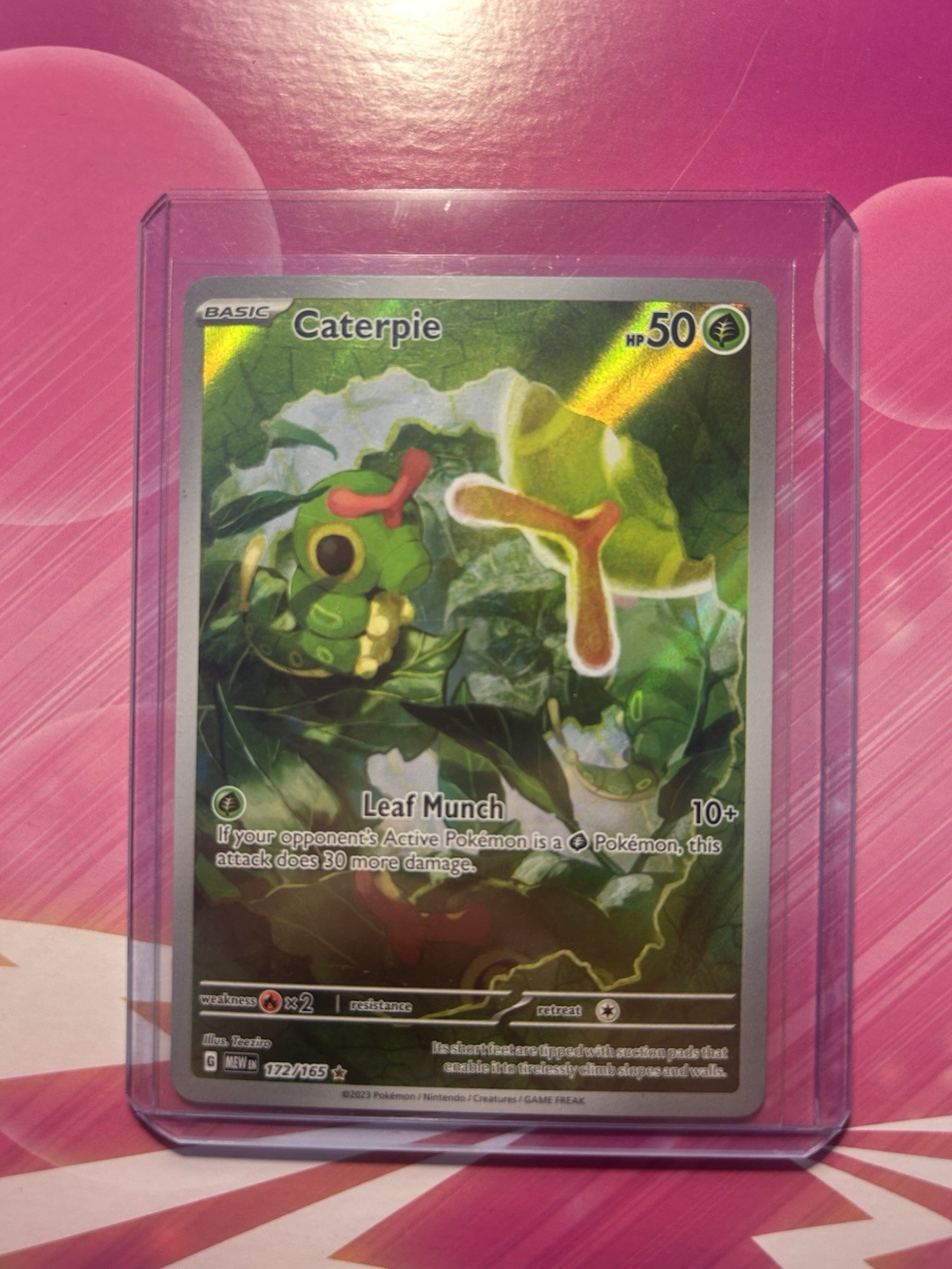 Pokemon S&V 151 Illustration Rare Lot: Nidoking, Mr.Mime, Caterpie, Omanyte