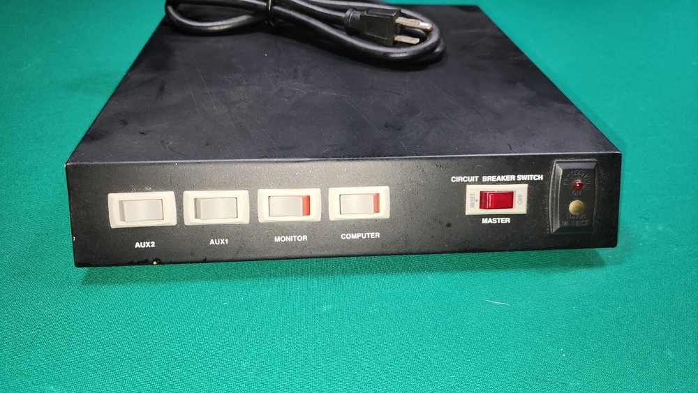 Relocatable Power Taps Model SS-GM-5, Black