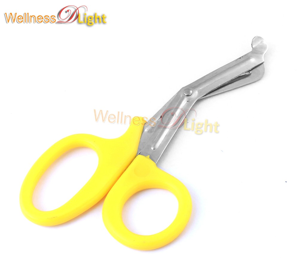 Yellow Utility Scissors 7.5" Multi-Purpose EMT Shears Surgical Instruments