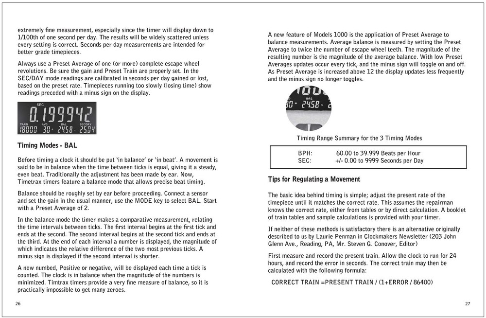 Timetrax 1000 Clock & Watch Timer w/ Built in Beat Amplifier
