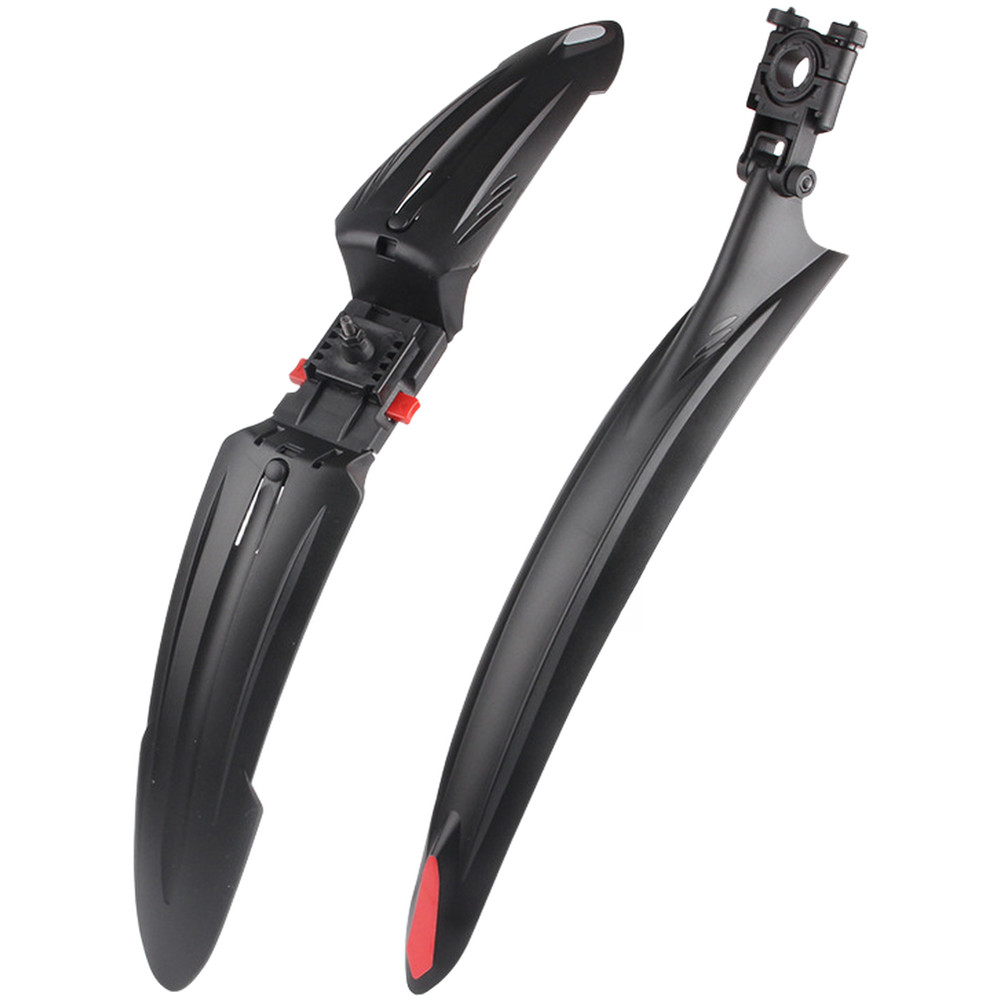 Adjustable Angle Quick Release Mudguard for 26 and 28 Inch Mountain Road Bikes