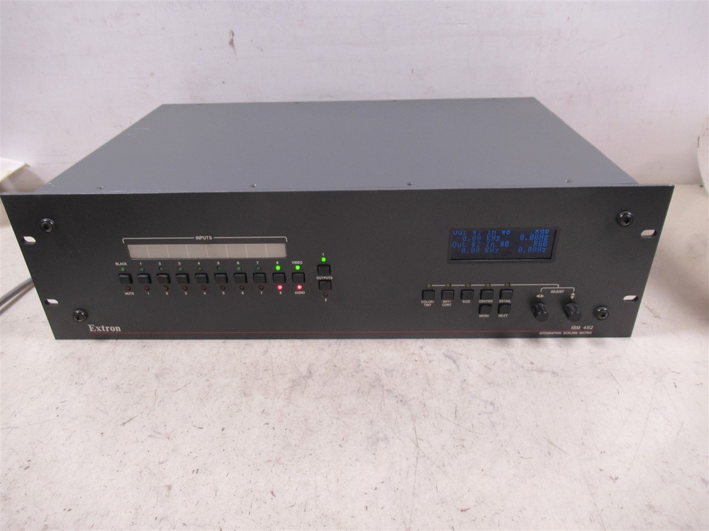 Extron ISM 482 Integration Scaling Matrix Switcher Eight Configurable Inputs