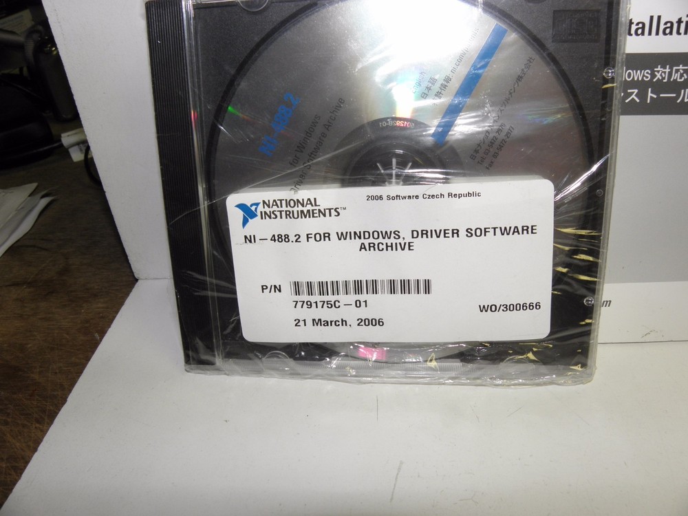 National Instruments NI-488.2 For windows, Driver Software Archive.