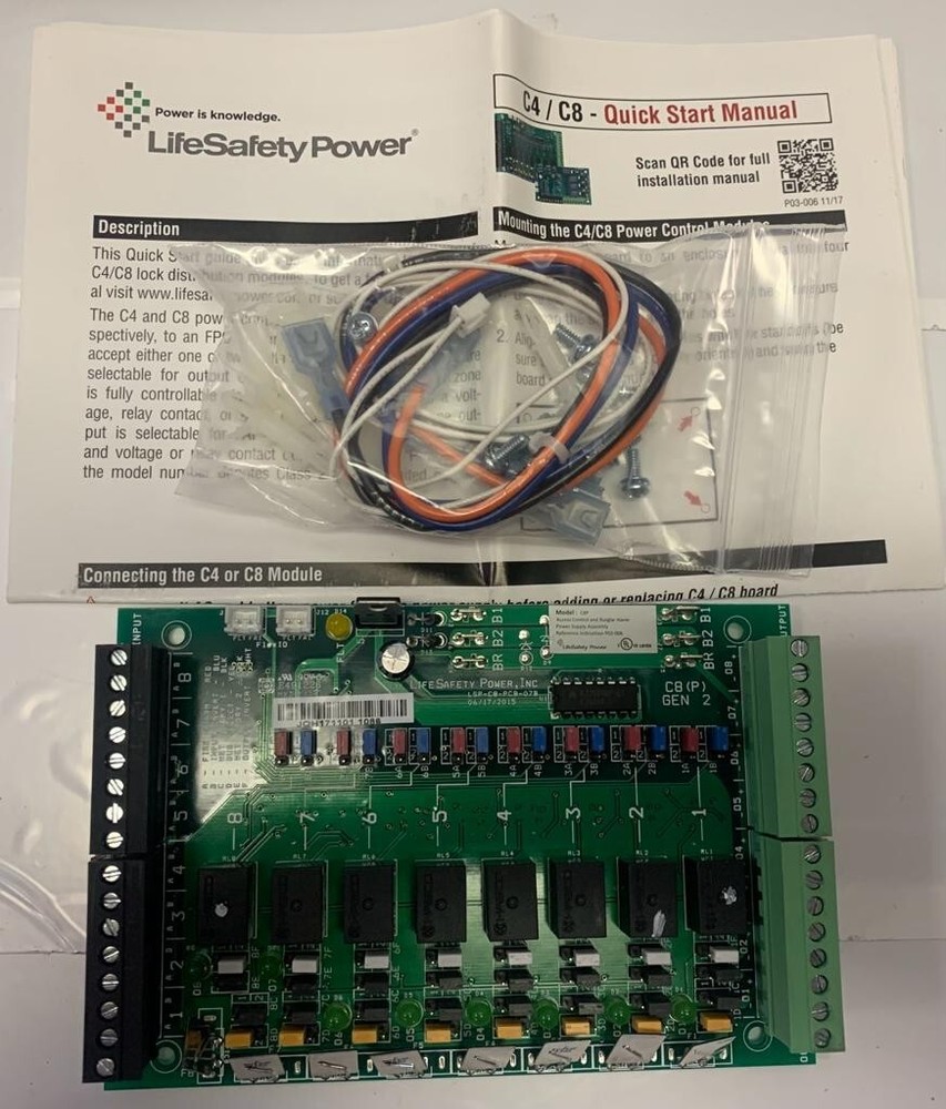 LifeSafety Power A02-008 C8P Power Control Modules