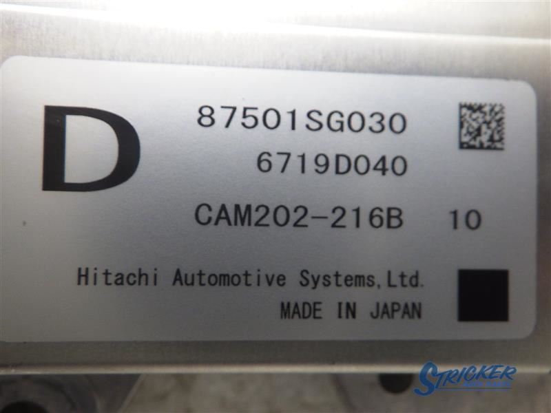 Camera/Projector Camera Windshield Mounted Fits 17-18 FORESTER 1176978