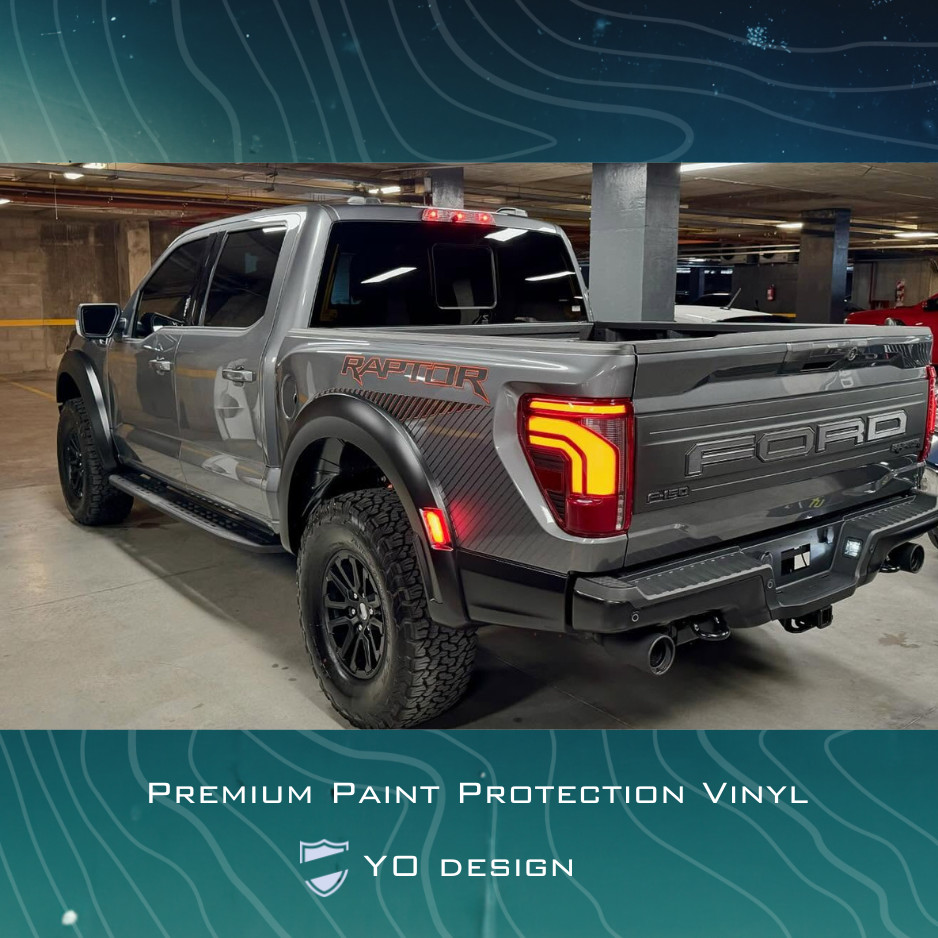 2024 F-150 Raptor PPF Graphics Decal Set