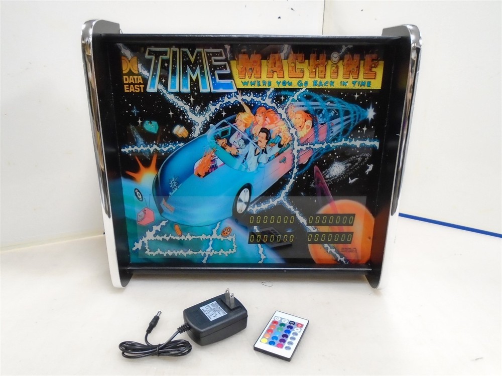 Time Machine Pinball Head LED Display light box